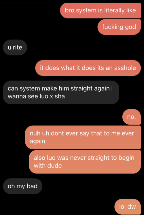 So Today I Tricked My Very Straight Male Friend Into Reading Svsss Part 2 (because That Reblog Was Getting