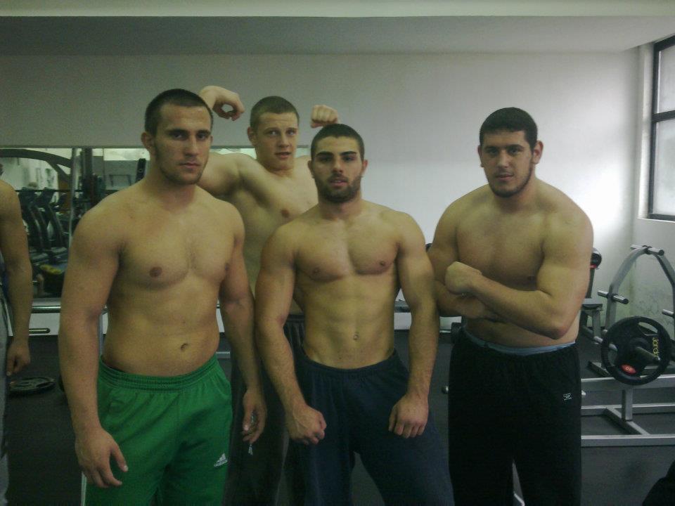 alphaguys:  hoteasterneuropeanguys:  Hunks from Bulgaria  Damn! Certainly one of