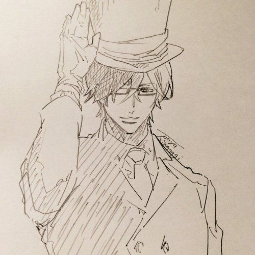 minacchin: Touya Mikanagi’s Karneval scribbles. : )
