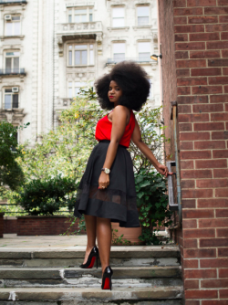 Blackandkillingit:  Blackfashion:  Dhvani, 22, Nyc Www.ramblingsandsnaps.com  Bgki