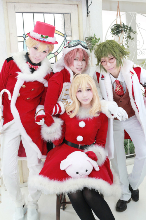 🎄Christmas Party🎄
[ i7 ] 一織：ジゼル、大和：山田涼子、三月：緋鵺、環：Luna、壮五：三ツ矢、ナギ：えいと、陸：ちぇる
[ TRIGGER ] 楽：景、天：明治誉、龍之介：Sen
紡：ヒナゲシ、撮影：しゃもP & にいめちゃま