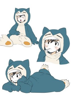 gourgeist:    Snorlax Ash by mncmy 