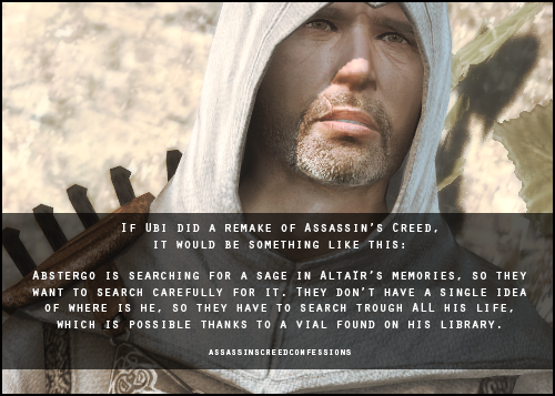 Assassin's Creed Confessions — If Ubi did a remake of Assassin's Creed, it  would
