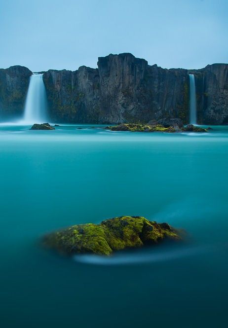 renamonkalou: Waterfall of Gods Godafoss ~ Iceland