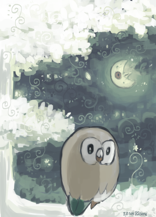 cana-oiche28:Rowlet is so cute!!!I want to select it.(*´u`*)
