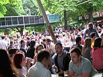 czech-hunter-free:  With the FIFA world mug on, I knew it would be excellent to attract and convince some young soccer fans. So I took my cam and went to a big draft beer yard, where I knew they do public browsing. It was packed with German and Portuguese