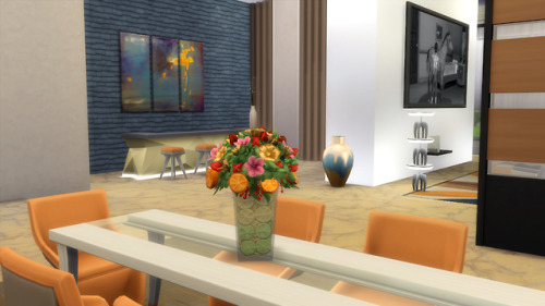 DivitiaeModern home No CC, playtested and fully furnished. Move objects must be activated before pla