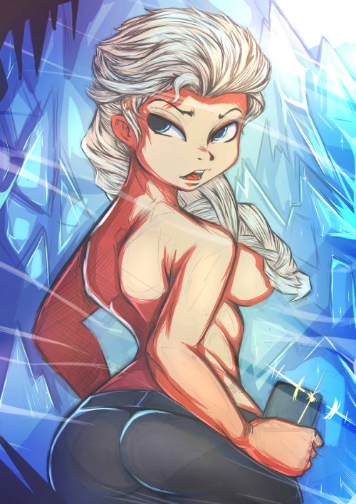 fandoms-females:  ER #9 - Hott Yet Cold To The World ( let_it_go_by_codybackbone )   <3 <3 <3