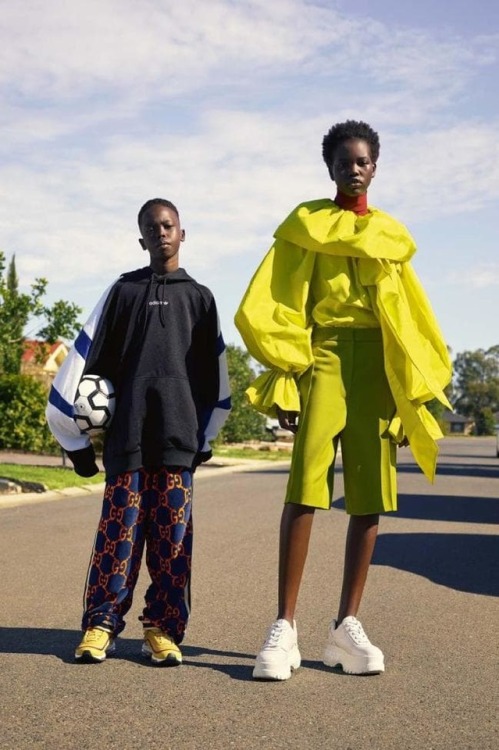 afroklectic: VOGUE AUSTRALIA | Adut Akech models for Chanel and Valentino but here’s why she&r
