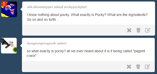 sockypockytwi:  They’re also crunchy biscuit sticks covered in chocolate or fruit