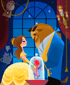 thedisneyprincess: Artwork by Joey Chou 