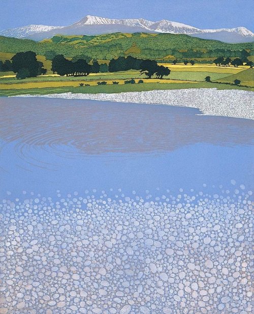 Phil Greenwood (b 1943  Wales)Cadairetching and aquatint