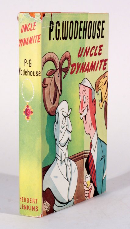 Uncle Dynamite P G Wodehouse - First Edition 1948 in fresh clean dust jacket 