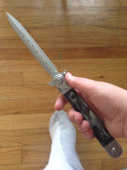 I won this knife at an arcade today in Myrtle