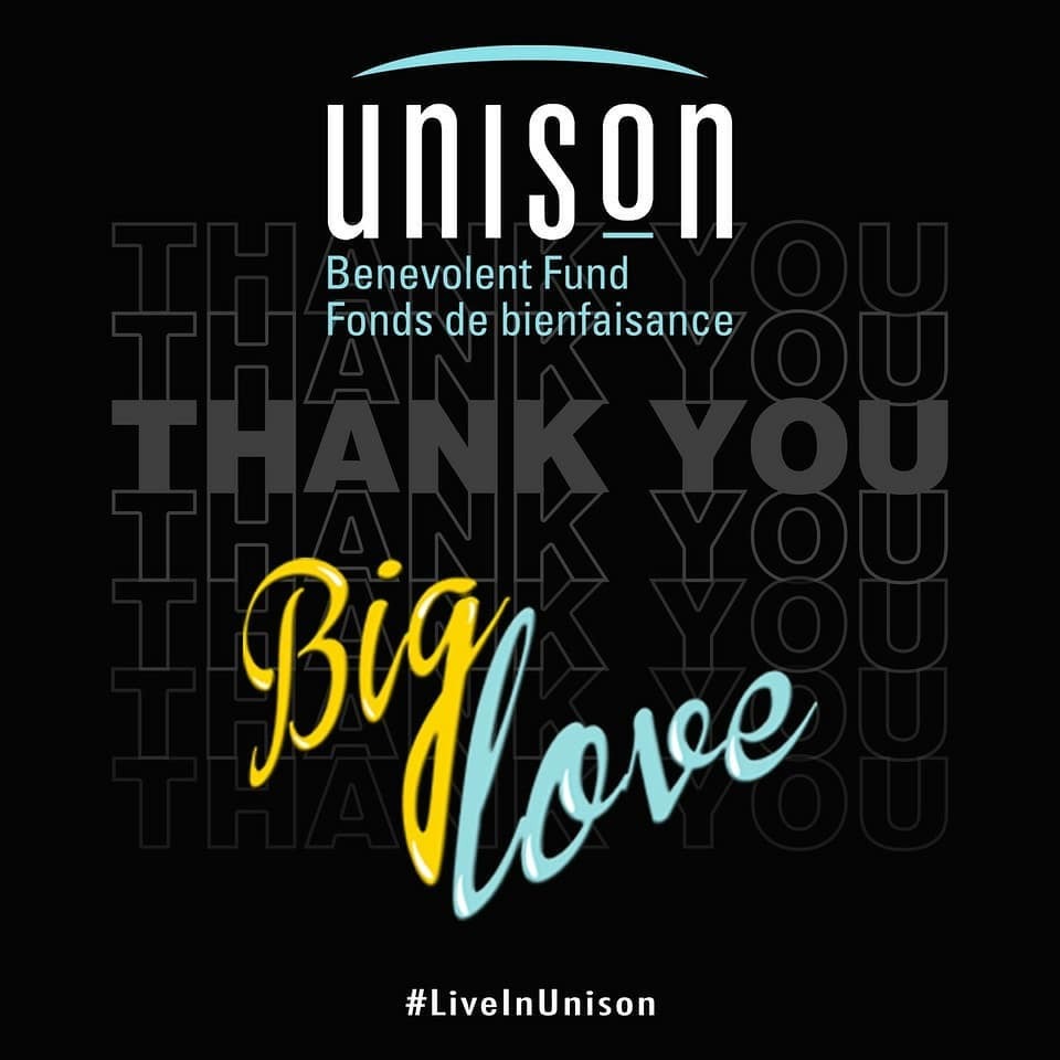 Huge Thank You to everyone who made a donation to @unisonfund for my Bday. Cannot thank you enough for supporting the community that means everything to me. BIG LOVE. We Will Get By! #LiveInUnison #MUSICMATTERS⁣
⁣
Now more than ever, Unison’s...