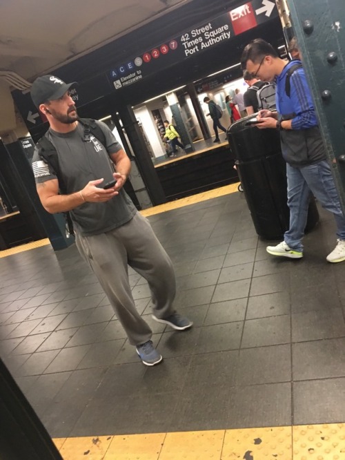 everydayhotness: Times Square Station - NYC - 9/6/17 Like this? Follow these: NSFW page @everydayhot