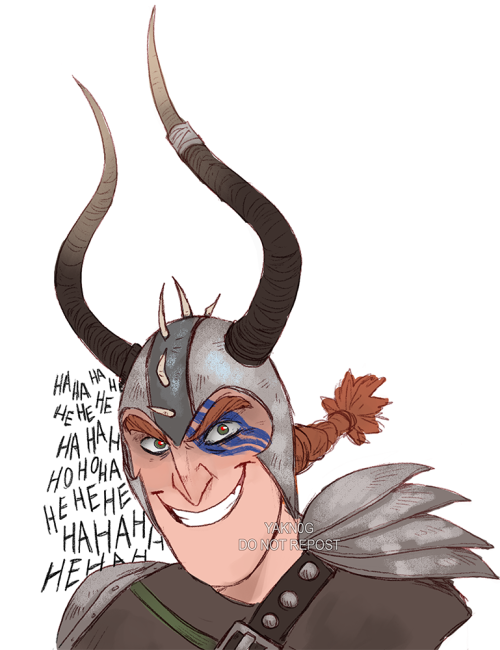 Request 4/? HTTYD villain - I chose Dagur the Deranged because he’s my favourite after Grimmel