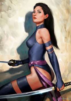 westcoastavengers:  Psylocke | Andrea Meloni