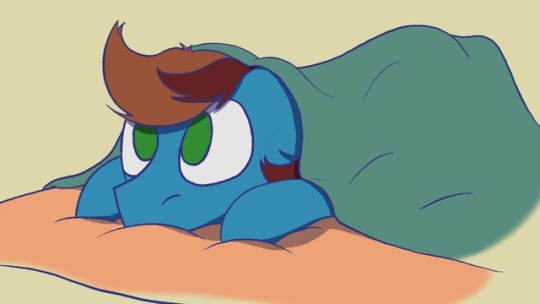 askspades: Some mornings are very cold and the blanket is super heavy~ A beautiful gift from @awaffleiron   <3