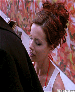 callitafap:  Kate Beckinsale. - Gif Set. “I dropped out of Oxford,  and now I only speak Russian with  the woman who gives me a bikini-wax.  See what Hollywood does to you?”