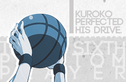 lordzuuko:   Kurokocchi perfected his drive. The Vanishing Drive.  