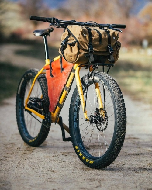 hizokucycles:Reposted from @tumbleweedbikes - The talented @mhwordell just shot his Prospector with 