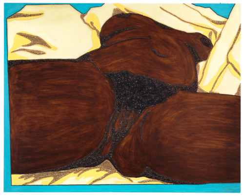 Mickalene Thomas - Origin of the Universe I (2012)