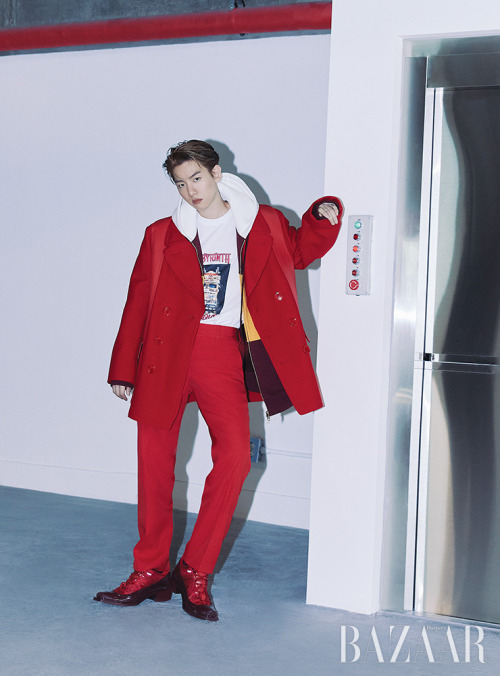 dailyweareoneexo:  Baekhyun for Harper’s BAZAAR Korea (October 2020)