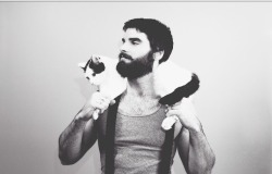 Boys With Beards With Cats