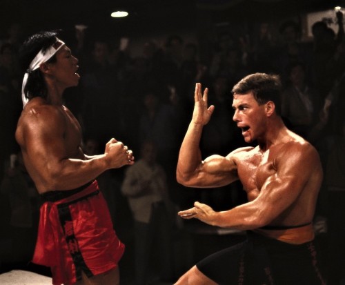  Bolo Yeung & Jean-Claude Van Damme, Bloodsport (1988)   