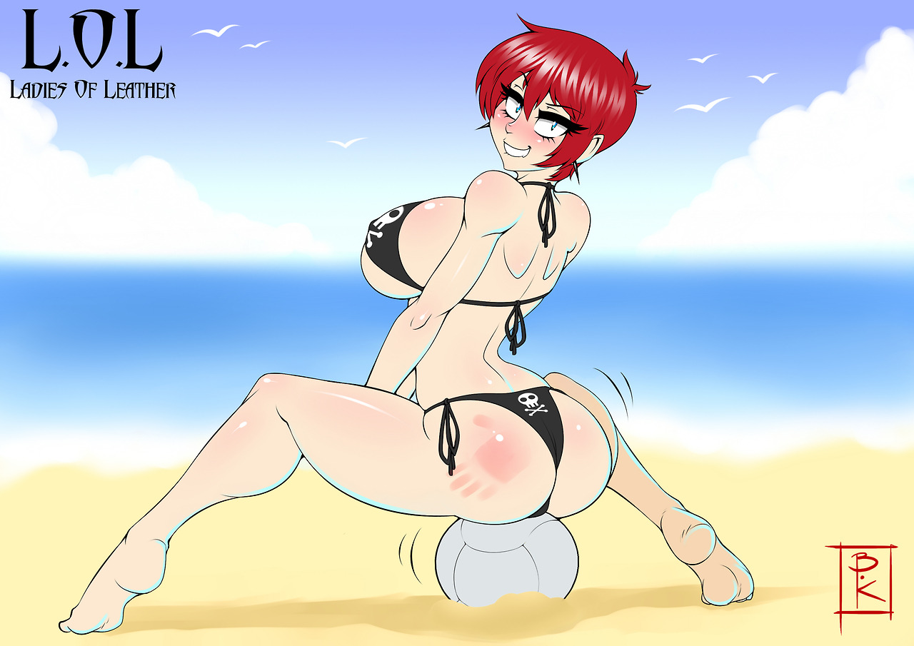 Mae just loves nothing more than gettin’ down to the beach and playing with some