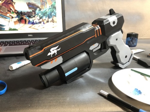 Fox’s Blaster (Super Smash Bros Ultimate) This is my first finished prop and I am incredibly p