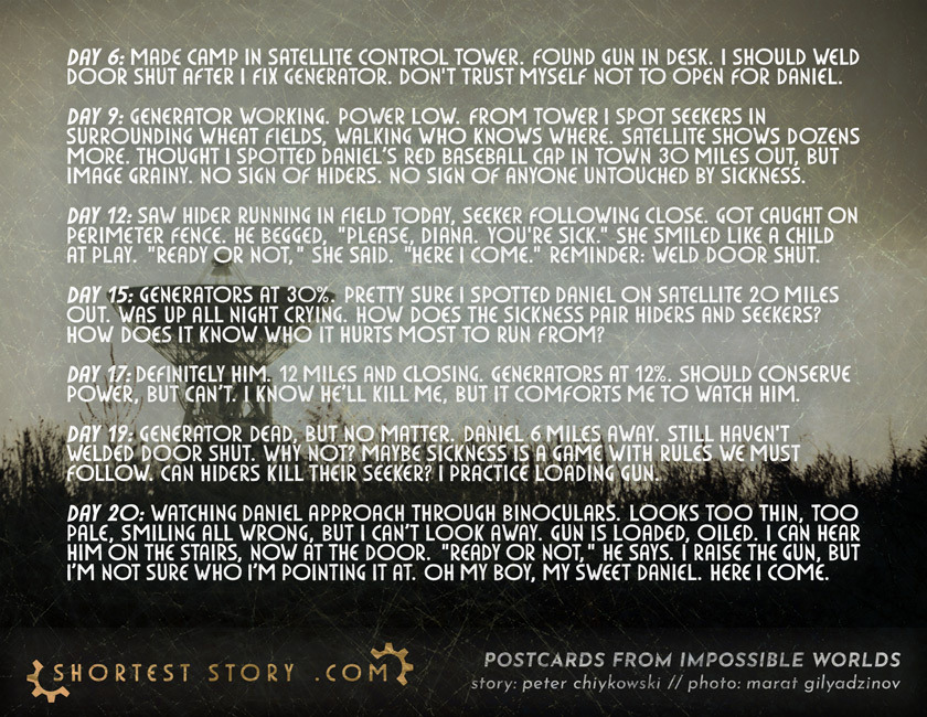 shorteststory:  These are my 9 favourite pieces from The Shortest Story so far. I’m