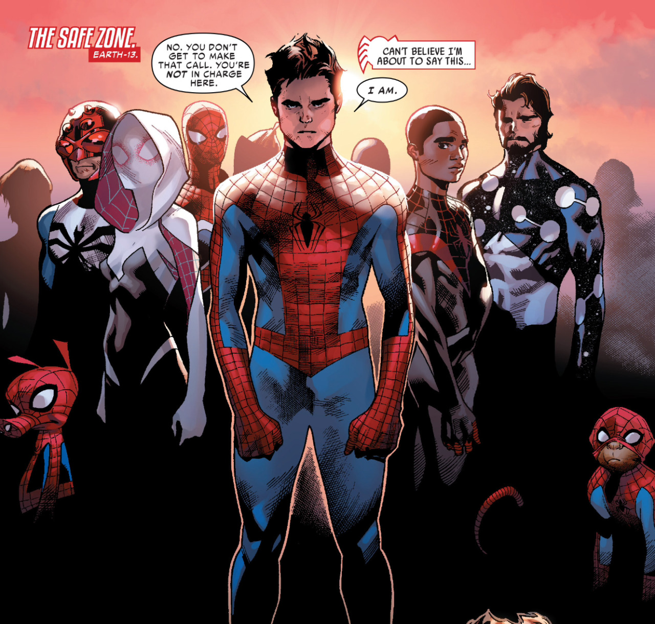 superheroes-or-whatever:  Ain’t nobody fuckin’ with my clique Amazing Spider-Man