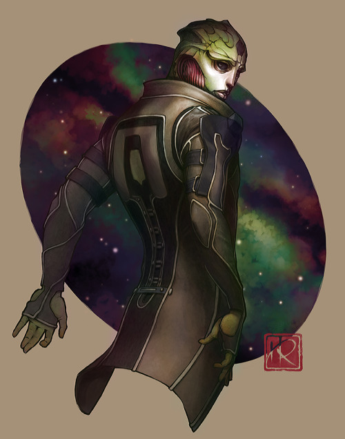 geeksngamers:  Mass Effect Character Illustrations - Created by Jacinthe 