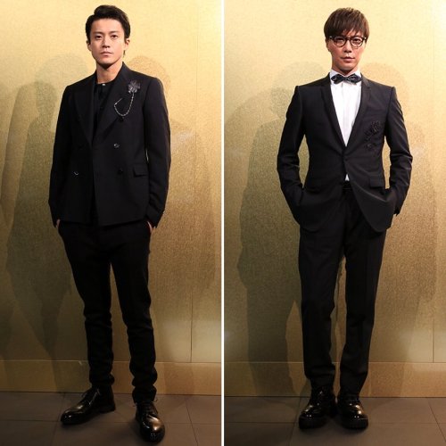 cris01-ogr: Oguri Shun at the cocktail party for the opening of new boutique by Dolce &amp; Gabb