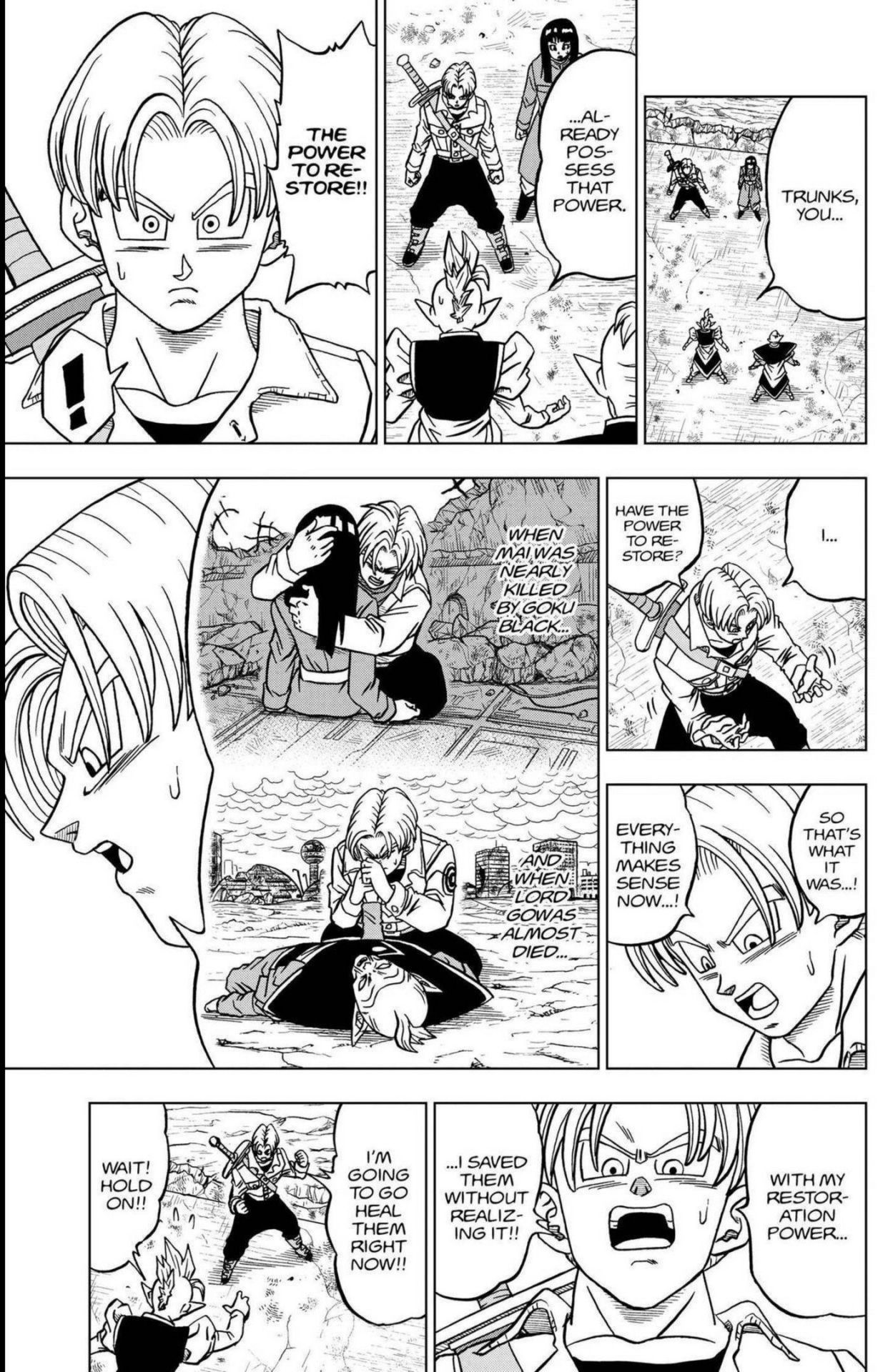 Dragon Ball Super Manga Chapter 21 Review - Goku Learns The Mafuba! Goku  Black Beats Down Trunks 