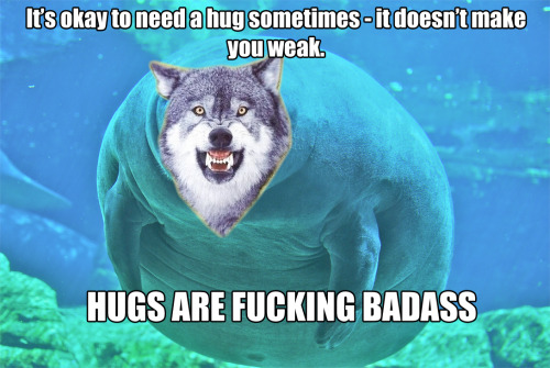 shrewreadings: foulmouthedliberty: replicaaa: cowscratch: daveyoufool: Neither Courage Wolf nor Calm