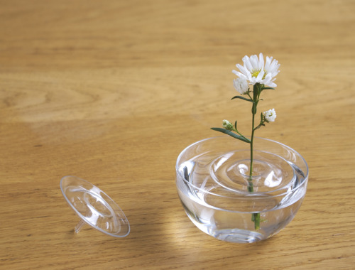 elle-emeno-pee: living-simply: travelingcolors: Floating Ripple Vases (by oodesign) Fill your favori