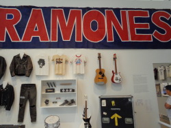 jgthirlwell:  5.30.16  The Ramones exhibition