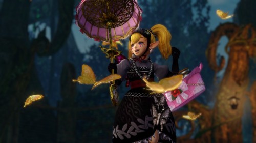 imabeast78:A few Hyrule Warriors Master Quest DLC Costume in game.