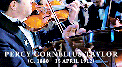 ihearttitanic:the Titanic musicians“I don’t suppose he waited to be sent for, but after finding how 
