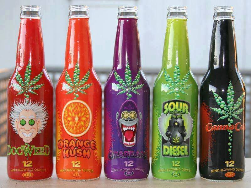 burninkushtoamauisunset:  milehighfluffy:  Weed Soda  I’ve had all 5!! I usually