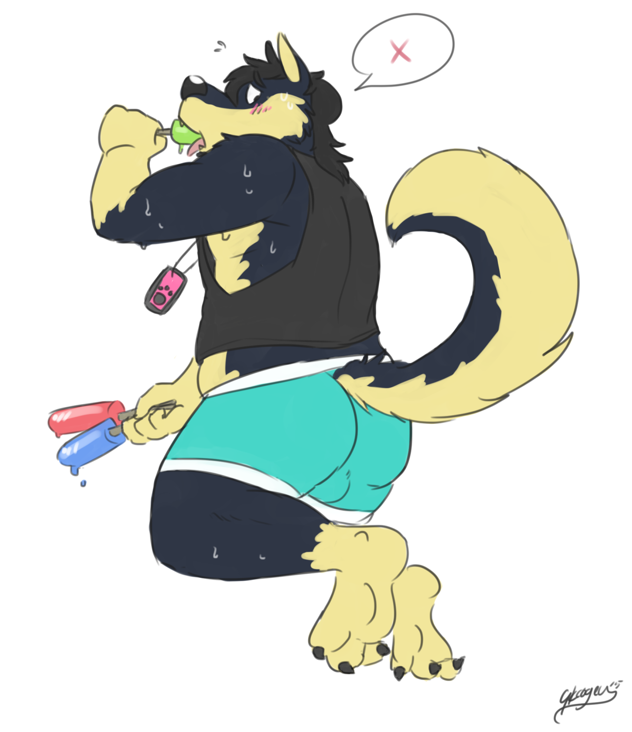 skoogers:  Hot Popsicle action  