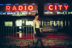 shitjimmyshoots:  missm4caroni in NYC (Winter, 2015)Sensia 100 Slide Film | Leica M2-Jimmy O’Donnell 