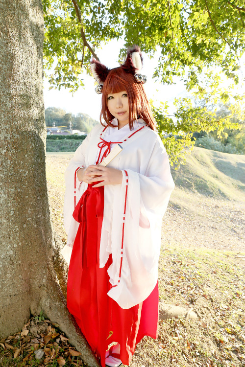 Cute Cosplay GIrl Higurashi Rin (Kitsune-Chan 3) 1-9