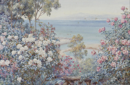 vogueltalia:The Rose Garden | Beatrice Parsons (1870-1955)