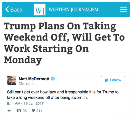 sjws-against-anime: legally-bitchtastic: yourshipsaregross: micdotcom: Trump’s taking his firs