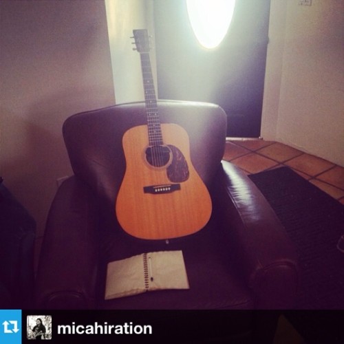 This is what it takes to write a new #iration album. Ready? @martinguitar #martinguitar
