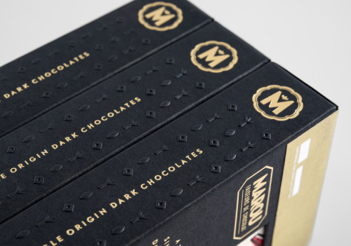 Artisan chocolate packagingby Rice Creative
